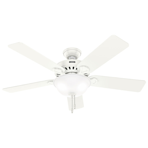 Hunter Fan Company Hunter Fan Company Pro's Best Fresh White LED Ceiling Fan with Light 52727