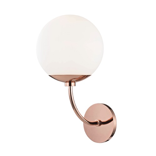 Mitzi by Hudson Valley Carrie Sconce in Copper by Mitzi by Hudson Valley H160101-POC