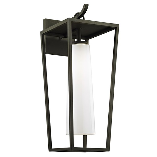 Troy Lighting Mission Beach Textured Black Outdoor Wall Light by Troy Lighting B6353