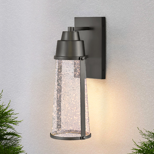 Miles 17-Inch Black LED Outdoor Wall Light by Hinkley Lighting