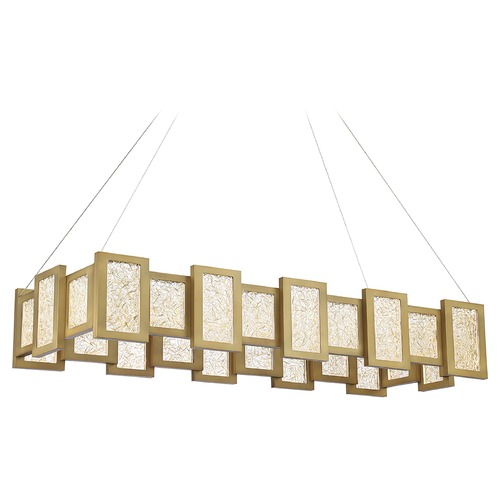 Modern Forms by WAC Lighting Fury Aged Brass LED Linear Light by Modern Forms PD-66048-AB
