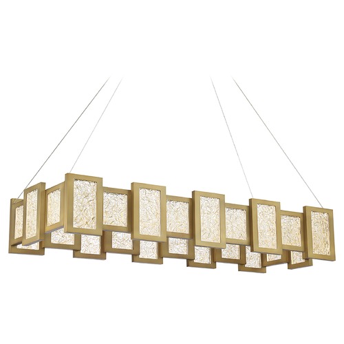 Fury Aged Brass LED Linear Light by Modern Forms