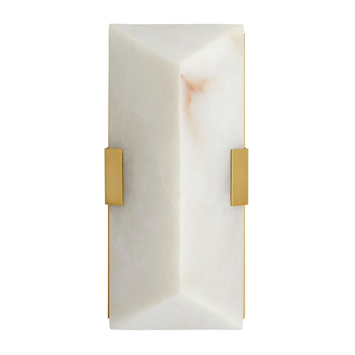 Jenks 13-Inch Wall Sconce in Antique Brass by Arteriors Home