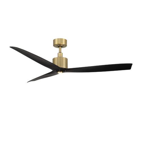 Spinster 60-Inch 3000K LED Smart Fan in Brass & Black by Modern Forms