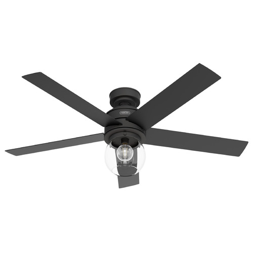 Hunter Fan Company Xidane Matte Black LED Ceiling Fan with Light