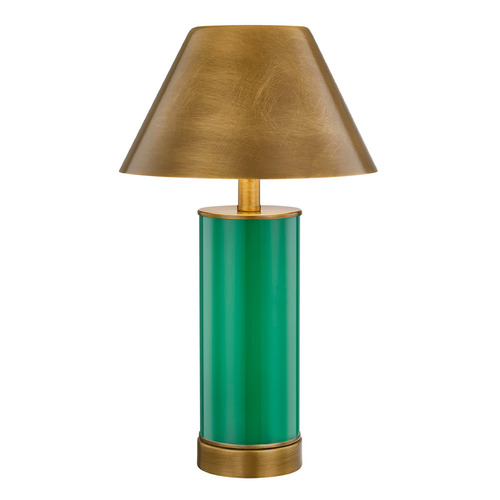 Savoy House Lighting Molly Jolly Green LED Table Lamp with Empire Shade