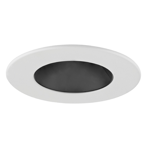 Recesso Lighting by Dolan Designs GU10 Black Reflector Trim for 3.5-Inch Recessed Cans T351B-WH