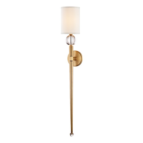 Hudson Valley Lighting Serena Aged Brass Sconce by Hudson Valley Lighting 8436-AGB