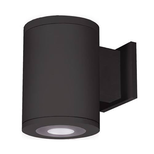 WAC Lighting 5-Inch Black LED Ultra Narrow Tube Architectural Up and Down Wall Light 3500K 413LM DS-WD05-U35B-BK