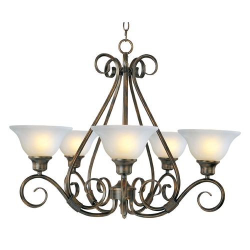 Maxim Lighting Maxim Lighting Pacific Kentucky Bronze Chandelier 2655MRKB