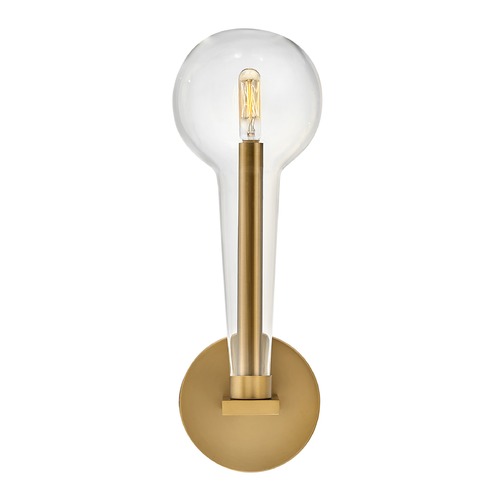 Hinkley Alchemy 15.75-Inch Wall Sconce in Lacquered Brass by Hinkley Lighting 30520LCB