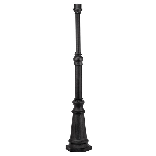 Hinkley 6.5ft Post with Cast Aluminum Base Black Post