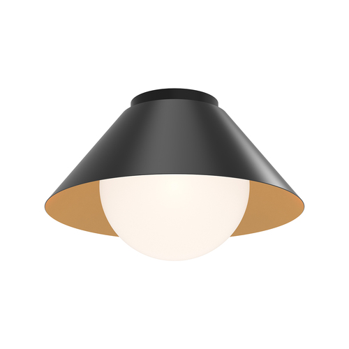 Alora Lighting Remy Matte Black Flushmount Light