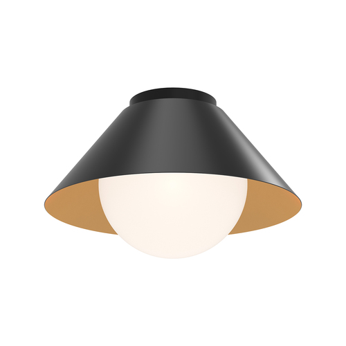 Alora Lighting Alora Lighting Remy Matte Black Flushmount Light FM485214MBOP