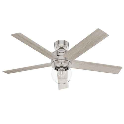 Hunter Fan Company Xidane Brushed Nickel LED Ceiling Fan with Light
