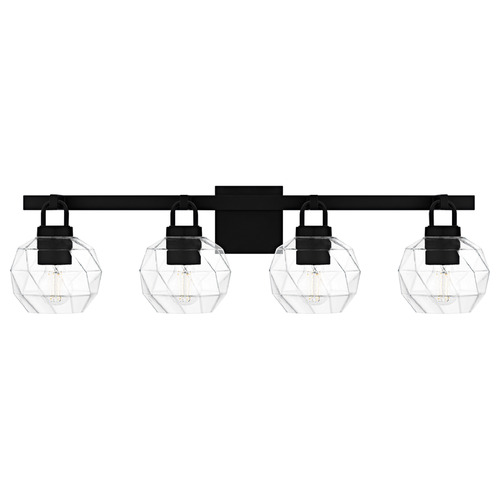 Quoizel Lighting Celina Matte Black Bathroom Light