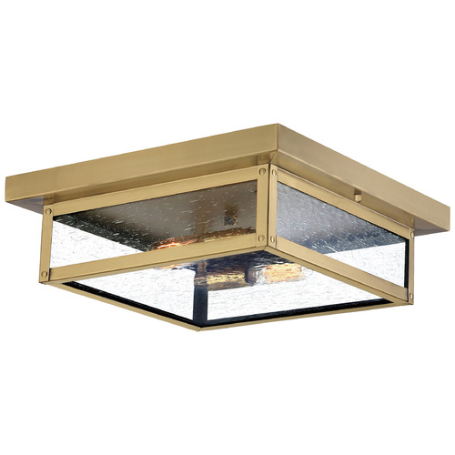 Quoizel Lighting Westover Antique Brass Close To Ceiling Light