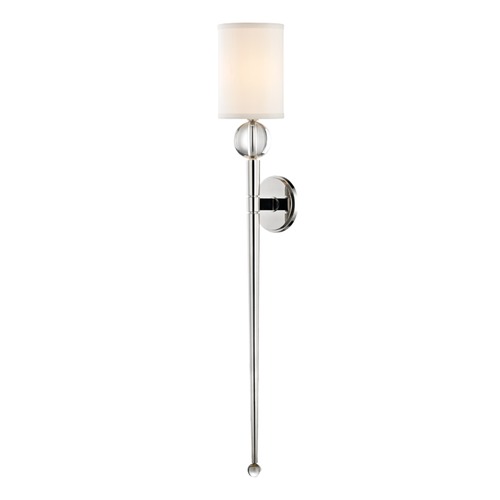 Serena Polished Nickel Sconce by Hudson Valley Lighting