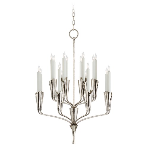 Visual Comfort Signature Collection Chapman & Myers Aiden Chandelier in Polished Nickel by Visual Comfort Signature CHC5501PN