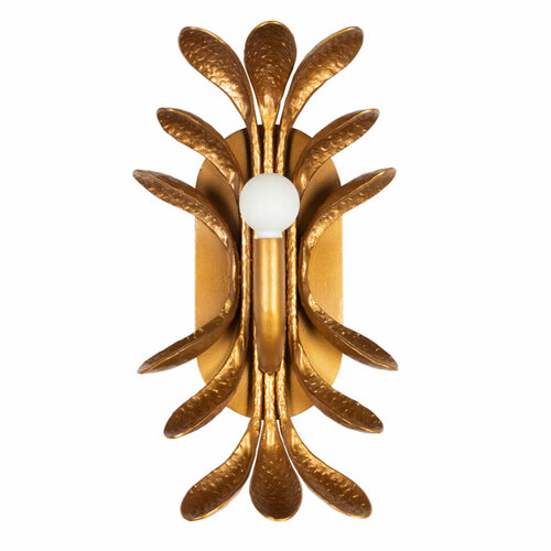 Kalco Lighting Botanica Warm Gold Sconce