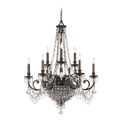 Crystorama Lighting Vanderbilt Crystal Chandelier in English Bronze by Crystorama Lighting 5168-EB-CL-MWP