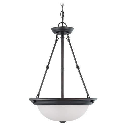 15-Inch Mahogany Bronze Pendant by Nuvo Lighting