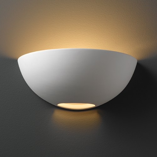 Sconce Wall Light in Bisque by Justice Design Group