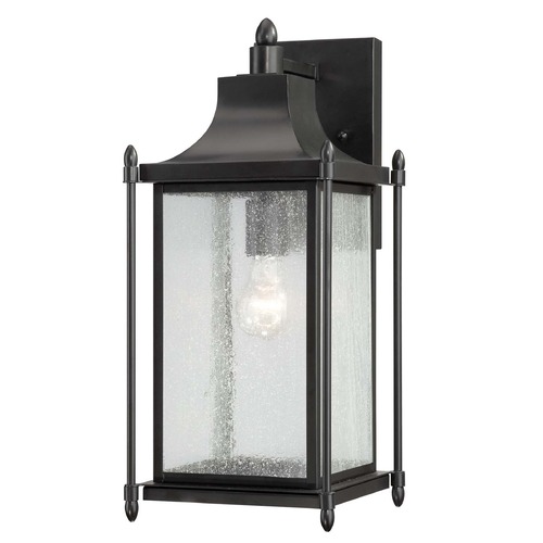 Dunnmore 18-Inch Outdoor Wall Light in Black by Savoy House