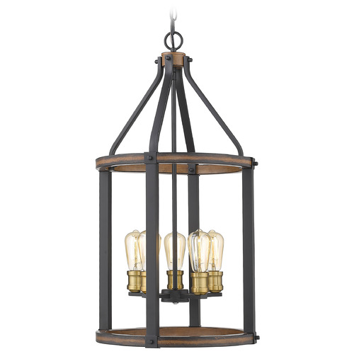 Kirkland Rustic Mahogany Pendant by Z-Lite