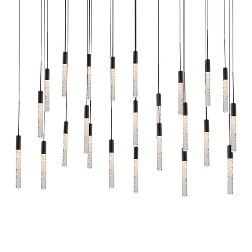 Magic Black LED Multi-Light Pendant by Modern Forms