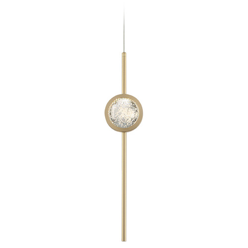 Barletta LED Mini Pendant in Brass by Eurofase Lighting