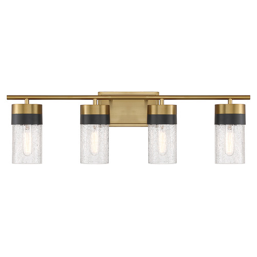 Savoy House Brickell 30-Inch Bath Light in Warm Brass by Savoy House 8-3600-4-322