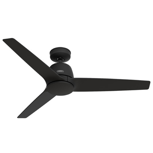 Hunter Fan Company Malden Matte Black Ceiling Fan Without Light
