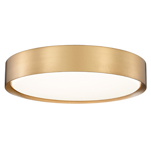 Z-Lite Kawan Modern Gold LED Flushmount Light