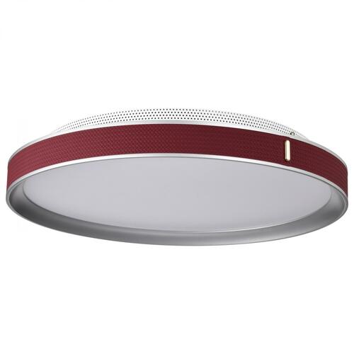 Bandon 20-Inch LED Flush Mount in Red by Nuvo Lighting