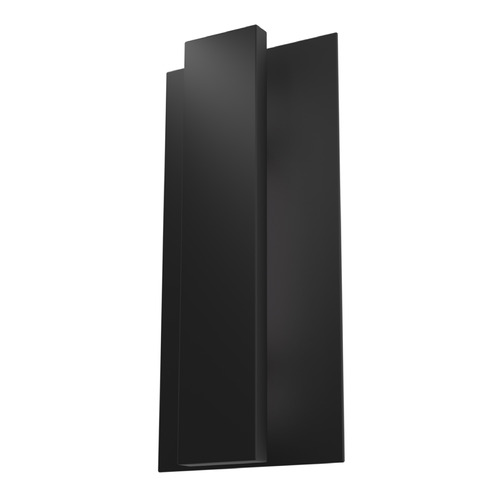 Hunter Fan Company Hunter Fan Company Canoga Matte Black LED Outdoor Wall Light 46062