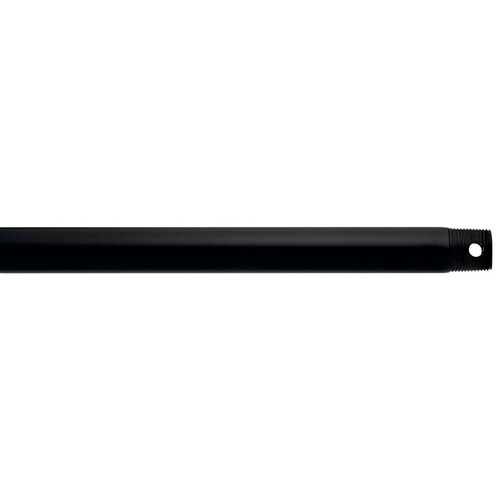 Kichler Lighting 72-Inch Fan Downrod in Satin Black by Kichler Lighting 360006SBK