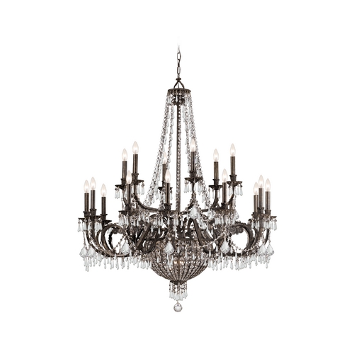 Crystorama Lighting Vanderbilt Crystal Chandelier in English Bronze by Crystorama Lighting 5169-EB-CL-MWP