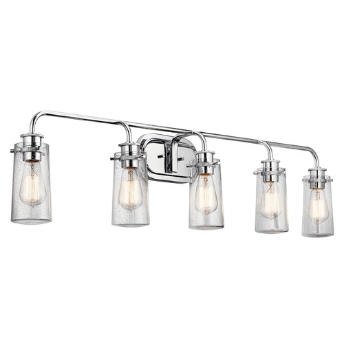 Kichler Lighting Braelyn 5-Light Chrome Vanity Light by Kichler Lighting 45461CH