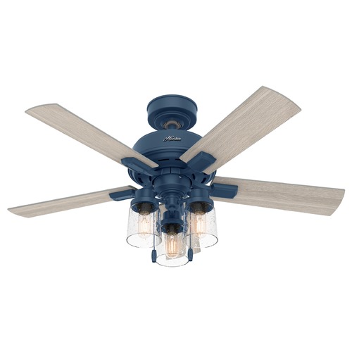 Hunter Fan Company 44-Inch Hartland Fan in Fan indigo Blue by Hunter Fan Company 50328