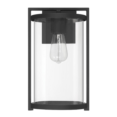 Hunter Fan Company Astwood Matte Black Outdoor Wall Light