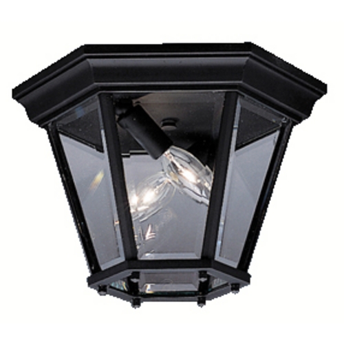 Madison 10.75-Inch Flush Mount in Black by Kichler Lighting