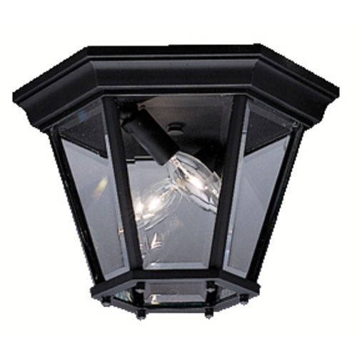 Kichler Lighting Madison 10.75-Inch Flush Mount in Black by Kichler Lighting 9850BK