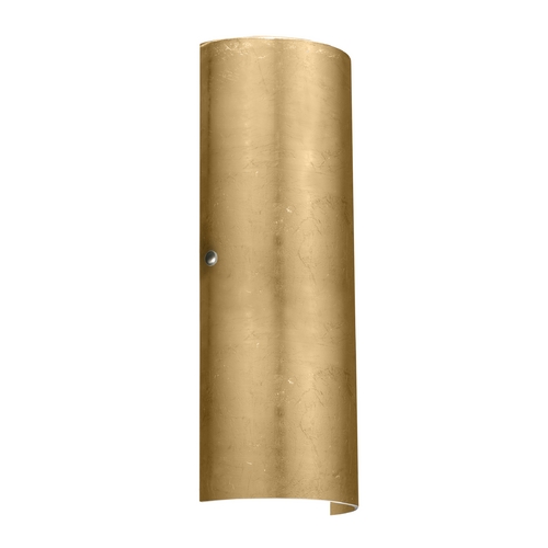 Sconce Wall Light Gold Glass Satin Nickel by Besa Lighting