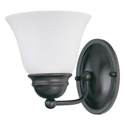 Nuvo Lighting 7-Inch Empire Mahogany Bronze Sconce by Nuvo Lighting 60/3165