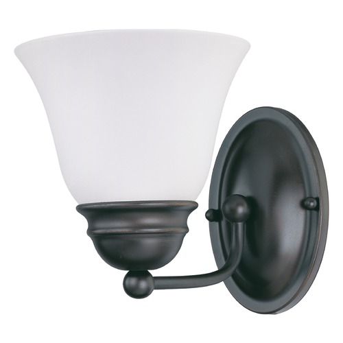 7-Inch Empire Mahogany Bronze Sconce by Nuvo Lighting