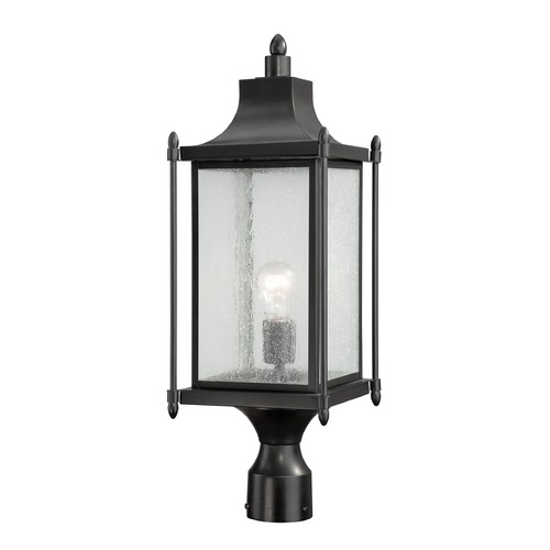 Dunnmore Outdoor Post Light in Black by Savoy House