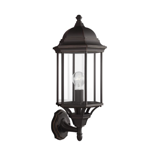 Sevier Antique Bronze Outdoor Wall Light by Generation Lighting