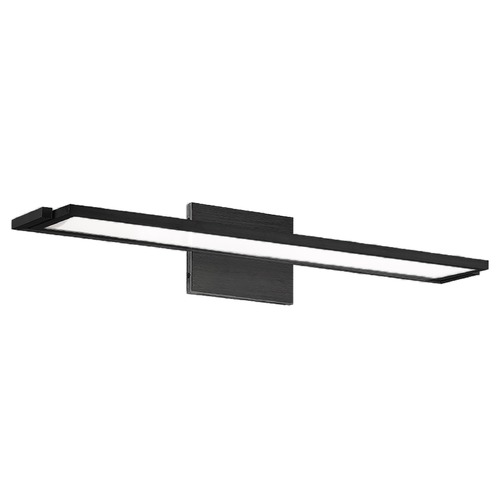 WAC Lighting Line Black LED Bathroom Light by WAC Lighting WS-6724-30-BK