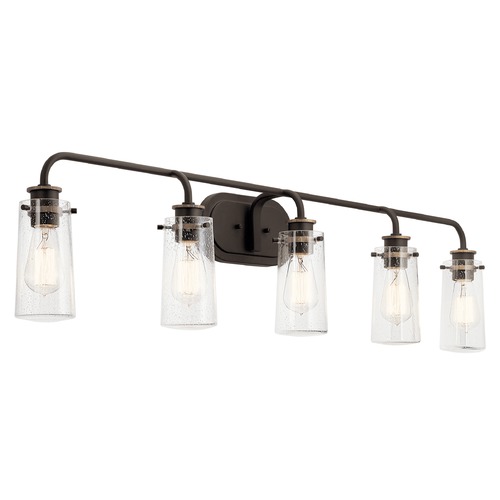 Kichler Lighting Braelyn 5-Light Olde Bronze Vanity Light by Kichler Lighting 45461OZ